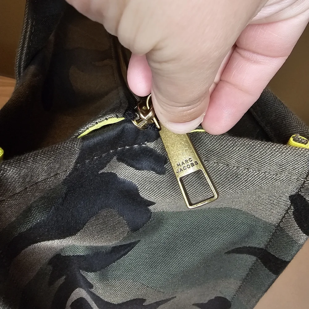 Marc Jacobs Camoflauge Large Tote Bag NWT